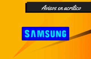 Avisos en Acrílico L.B.S