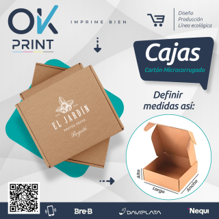 Cajas cartón microcorrugado 