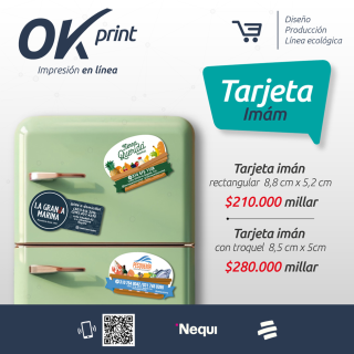 Tarjeta imán