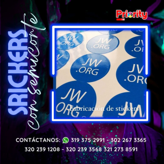 Stickers con semicorte