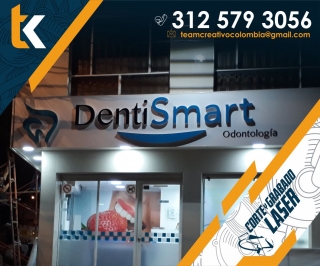 Avisos en Acrílico Team Kreativo