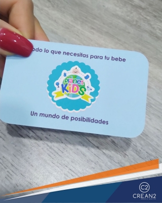 Tarjetas de Presentación con Bordes Redondos