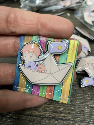 pins resinados 