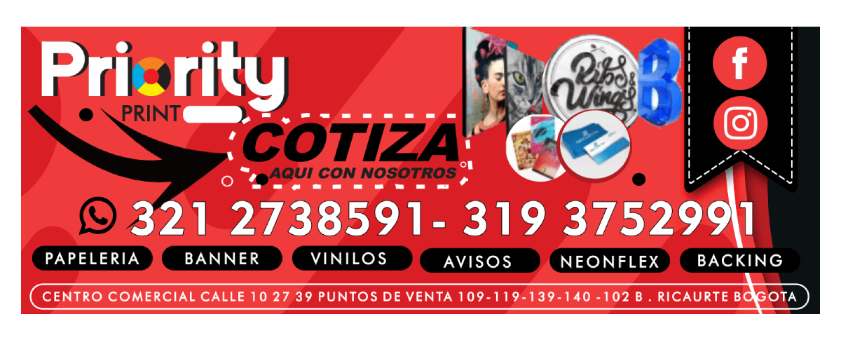 Priority Print - Impresores Bogotá